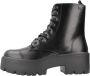 Mtng Stijlvolle Veterschoenen voor Vrouwen Black Dames - Thumbnail 4