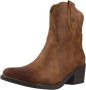 Mtng Western Style Cowboy Boots Black Dames - Thumbnail 4