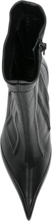 Mugler Stijlvolle Laarzen voor Trendy Looks Black Dames