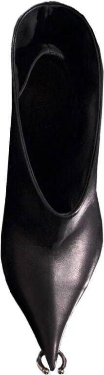 Mugler Stijlvolle Laarzen voor Trendy Looks Black Dames