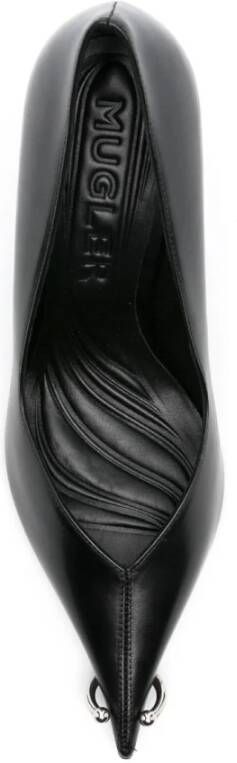 Mugler Stijlvolle Pumps met Uniek Design Black Dames
