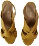 Mulberry Pre-owned Leather sandals Yellow Dames - Thumbnail 5