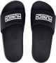 Munich Platte Slider D Logo Zwart Black Heren - Thumbnail 4