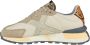Munich Beige Casual Leren Dames Sneakers Beige Dames - Thumbnail 7