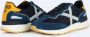 Munich Retro Atletische Sneaker voor Heren Blue Heren - Thumbnail 6