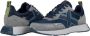 Munich Blauwe Sportieve Textiel Sneakers Blue Heren - Thumbnail 5