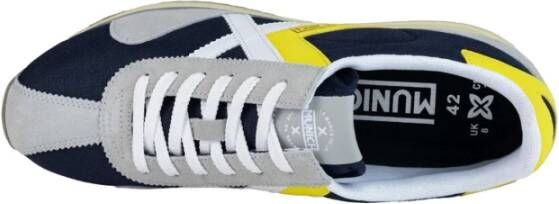 Munich Casual Grijze Textiel Sneakers oor Heren Multicolor Heren