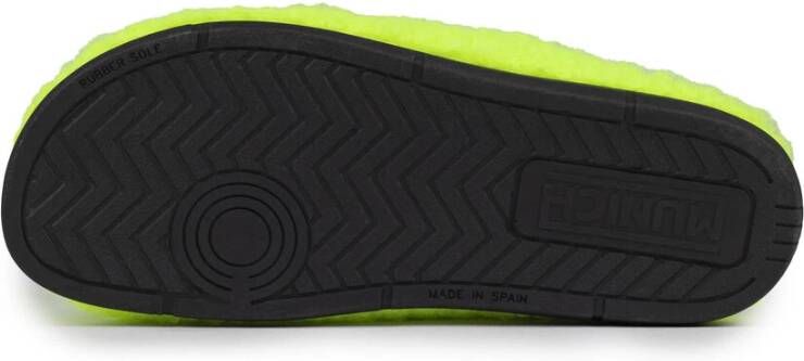 Munich Comfortabele Amarillo Pantoffels Yellow Unisex