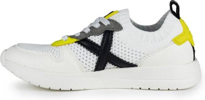 Munich Eclectische Net Sneaker White Heren