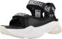 Munich Stijlvolle Platte Sandalen voor Vrouwen Black Dames - Thumbnail 4