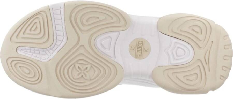 Munich Stijlvolle Platte Sandalen voor Vrouwen White Dames