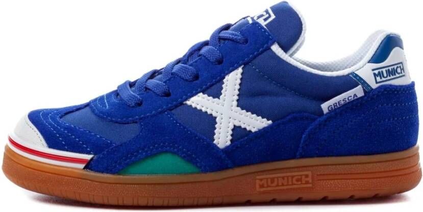 Munich Gresca Futsal Boots voor Kinderen Blue Dames