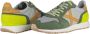 Munich Groene casual textielen sneakers oor heren Multicolor Heren - Thumbnail 4