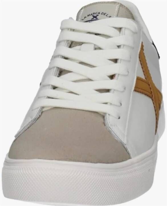 Munich Heren Mesh Sneakers White Heren