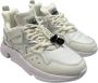 Munich Leren en nylon sneaker rubberen zool White Dames - Thumbnail 3