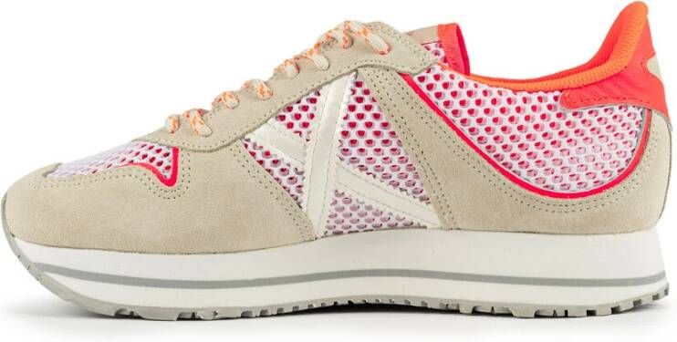 Munich Massana Sky Oranje High-Top Sneaker Multicolor Dames