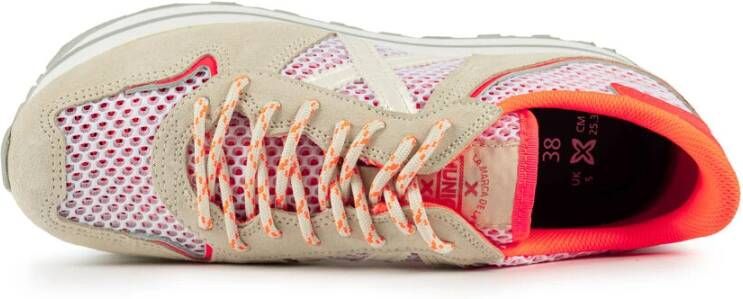 Munich Massana Sky Oranje High-Top Sneaker Multicolor Dames