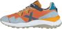 Munich Oranje Casual Textiel Sneakers oor Heren Multicolor Heren - Thumbnail 9