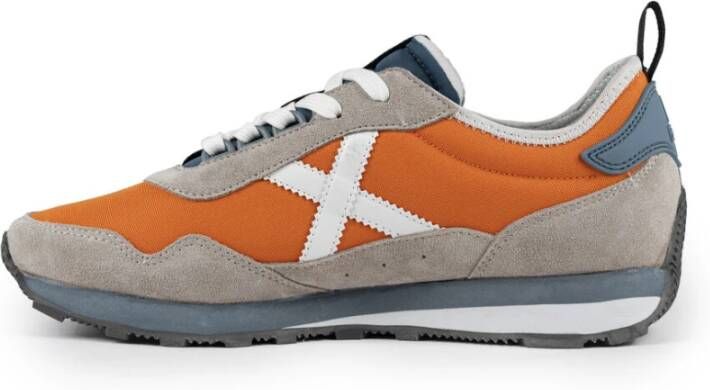 Munich Oranje Heritage Sneaker Multicolor Heren