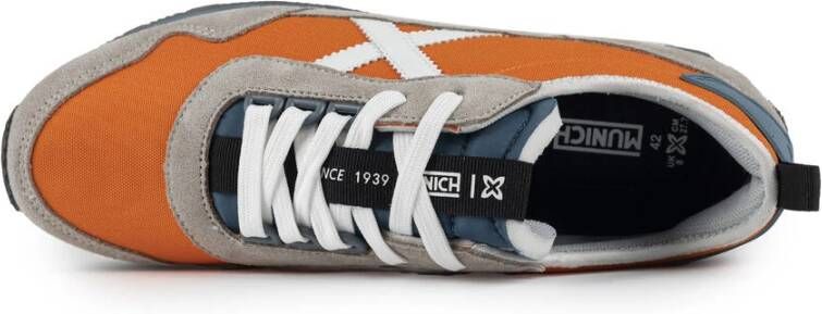 Munich Oranje Heritage Sneaker Multicolor Heren