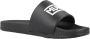 Munich Platte Slider D Logo Zwart Black Heren - Thumbnail 9