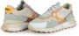 Munich Oranje Casual Textiel Sneakers oor Dames Multicolor Dames - Thumbnail 3