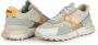 Munich Oranje Casual Textiel Sneakers oor Dames Multicolor Dames - Thumbnail 2