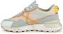 Munich Oranje Casual Textiel Sneakers oor Dames Multicolor Dames - Thumbnail 4