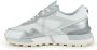 Munich Retro Sneakers met Verhoogde Hakzool Multicolor Dames - Thumbnail 6
