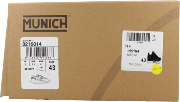 Munich Quorum Sneakers Brown Heren