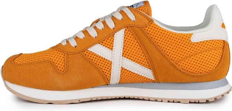 Munich Retro Running Sneaker La Massana Orange Heren