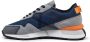 Munich Retro-sportieve Pulsar Blauwe Sneakers Blue Heren - Thumbnail 3
