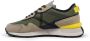Munich Retro-sportieve Pulsar Sneakers in Khaki Multicolor Heren - Thumbnail 2