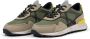 Munich Retro-sportieve Pulsar Sneakers in Khaki Multicolor Heren - Thumbnail 4