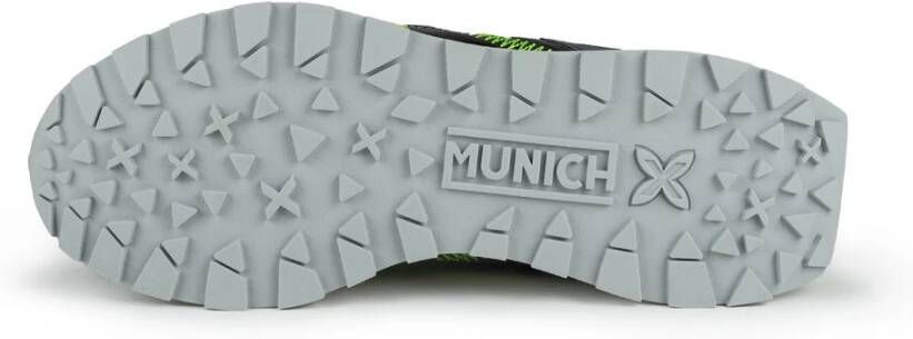 Munich Retro sportieve sneakers met verhoogde hak Multicolor Dames
