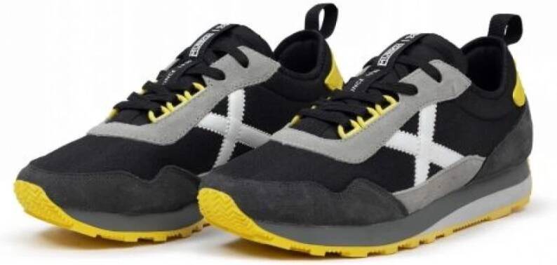 Munich Retro Stijl Sneaker Zwart
