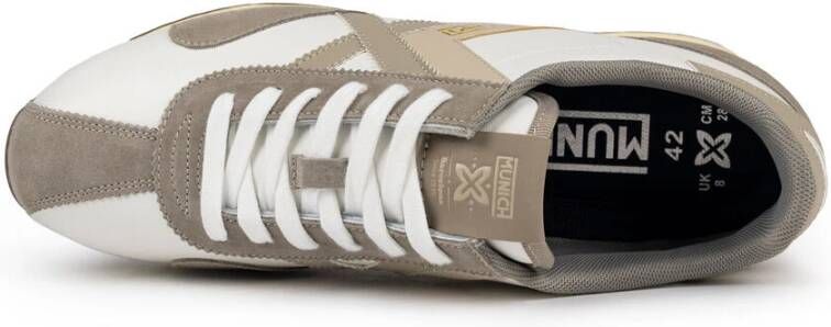 Munich Retro Witte Sapporo Sneakers Multicolor Heren