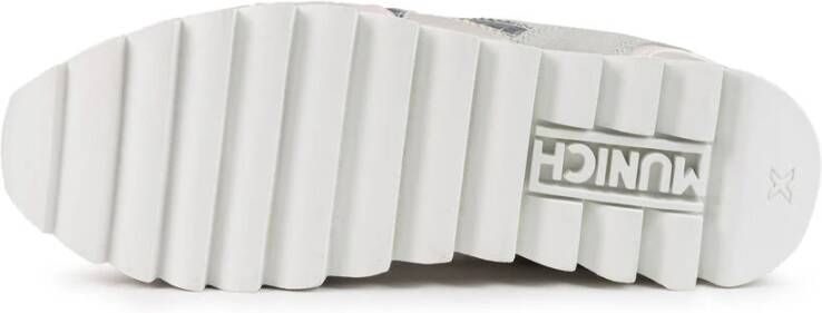 Munich Ripple Wit Grafisch Sportieve Sneaker