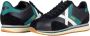 Munich Retro Sapporo Zwarte Sneaker Black Heren - Thumbnail 7