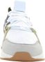 Munich Witte Sneakers met Groene en Oranje Details Multicolor Heren - Thumbnail 4