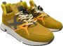 Munich Sneaker van suède en nylon rubberen zool Yellow Heren - Thumbnail 3