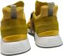 Munich Sneaker van suède en nylon rubberen zool Yellow Heren - Thumbnail 4