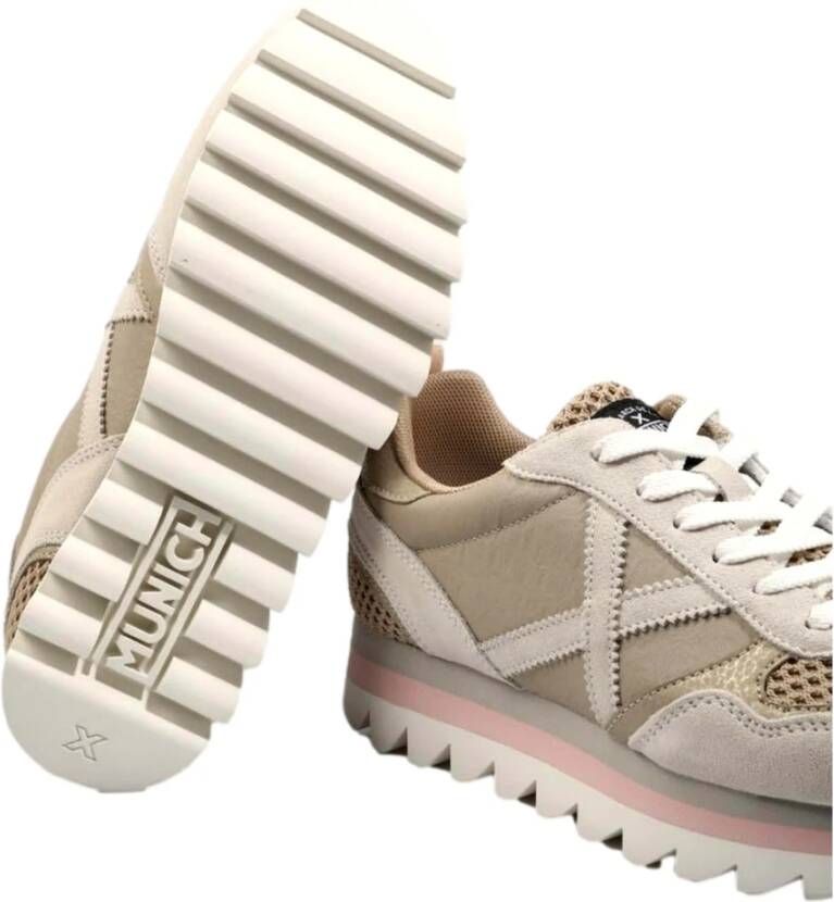 Munich Sneakers Beige Dames