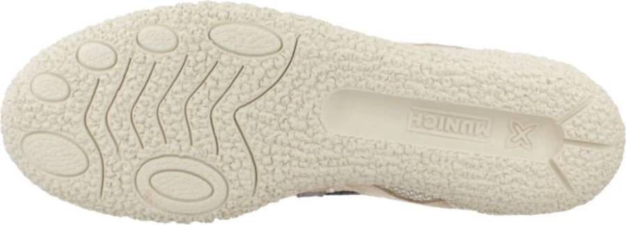 Munich Stijlvolle Herensneakers Beige Heren