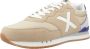 Munich Stijlvolle Dash Sneakers voor Mannen Beige Heren - Thumbnail 3