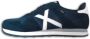 Munich Blauwe Casual Leren Sneakers oor Heren Blue Heren - Thumbnail 4