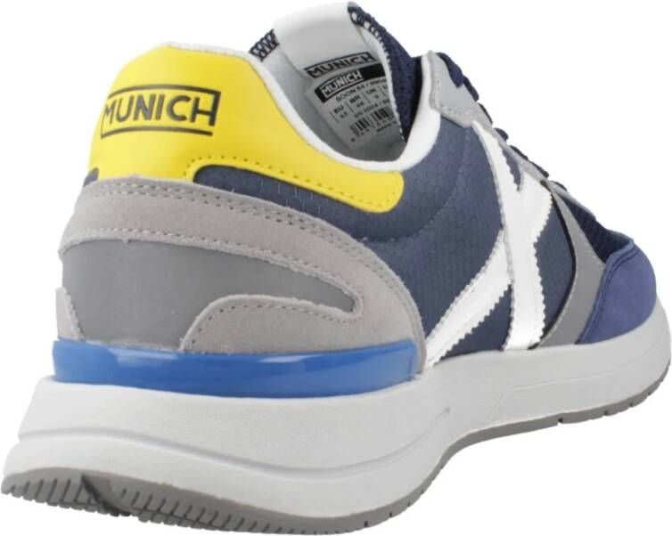 Munich Sneakers Blue Heren