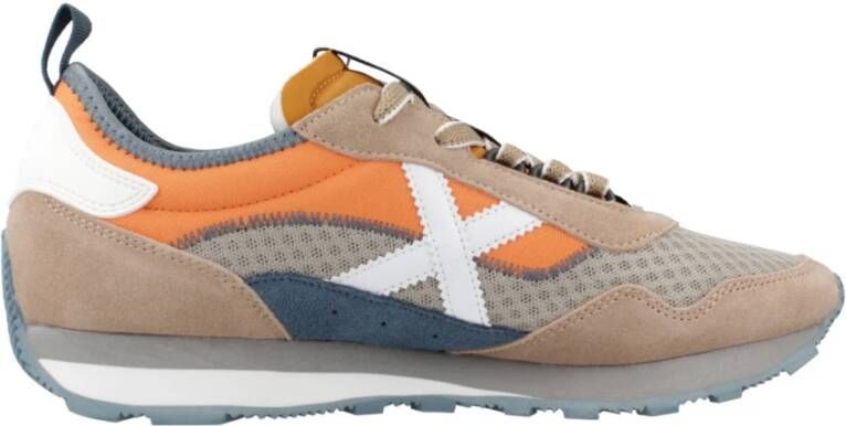 Munich Stijlvolle Sneakers voor Mannen Brown Heren