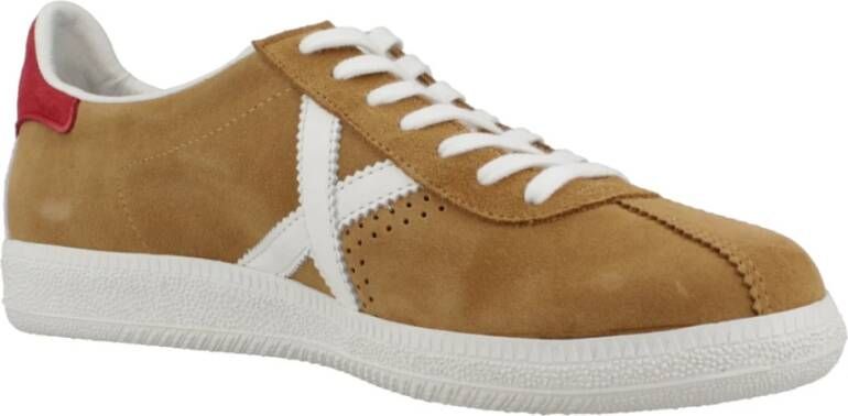 Munich Stijlvolle Sneakers voor Mannen Brown Heren
