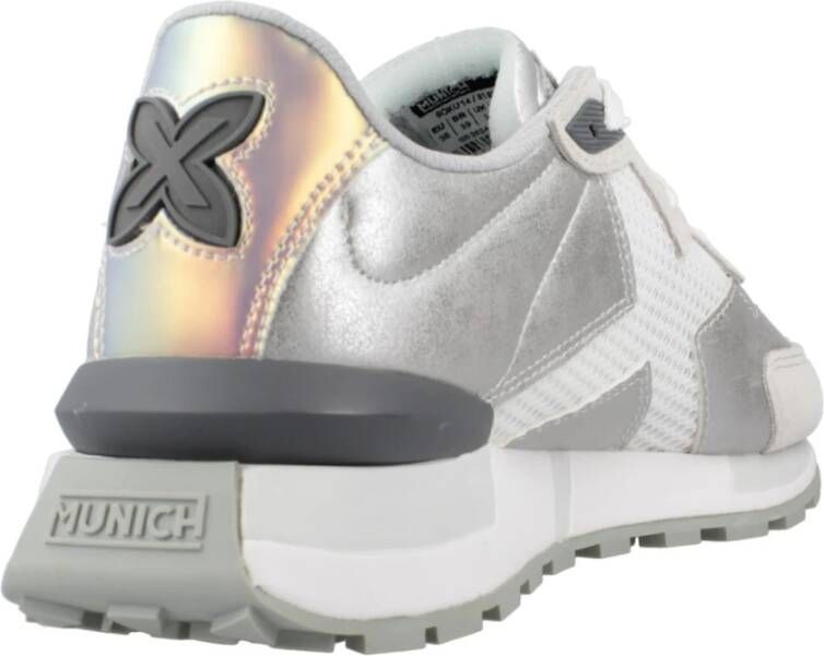 Munich Stijlvolle Damessneakers Gray Dames
